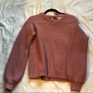 Oversized Pink Sweater